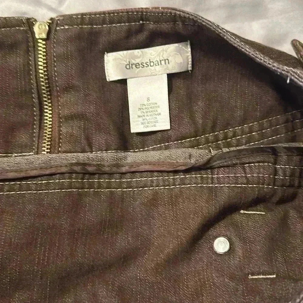 Dressbarn Straight Skirt - Picture 3 of 9